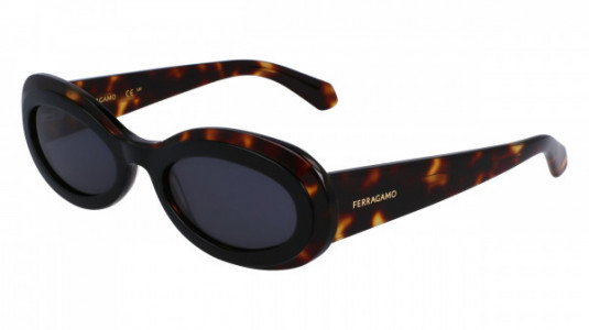 Ferragamo SF2003S Sunglasses, (241) TORTOISE/BLACK