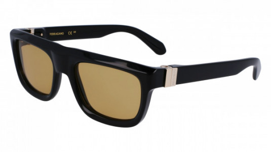 Ferragamo SF2009S Sunglasses, (011) BLACK/GOLD