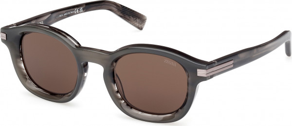 Ermenegildo Zegna EZ0229 Sunglasses, 20J - Grey/Monocolor / Grey/Monocolor