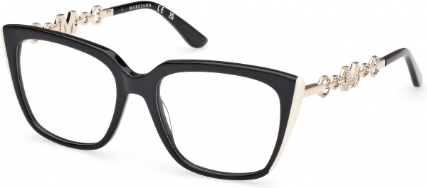 GUESS by Marciano GM50007 Eyeglasses, 001 - Shiny Black