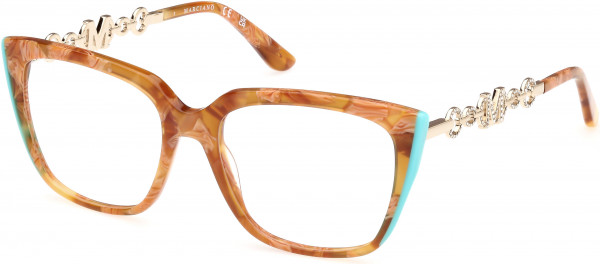 GUESS by Marciano GM50007 Eyeglasses, 056 - Havana/other