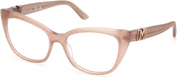 GUESS by Marciano GM50008 Eyeglasses, 057 - Shiny Beige