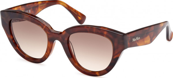 Max Mara MM0077 GLIMPSE1 Sunglasses, 53F - Blonde Havana / Blonde Havana