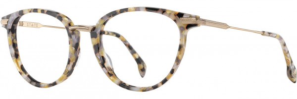 STATE Optical Co DuSable Eyeglasses, 3 - Monarch Gold