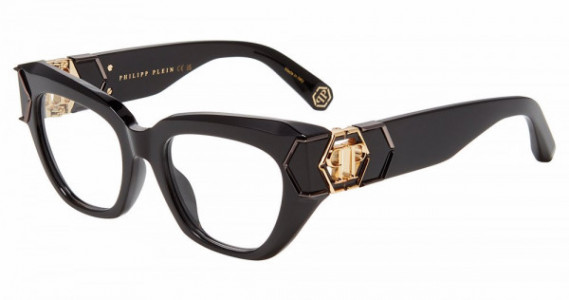 Philipp Plein VPP140M Eyeglasses, BLACK (0700)