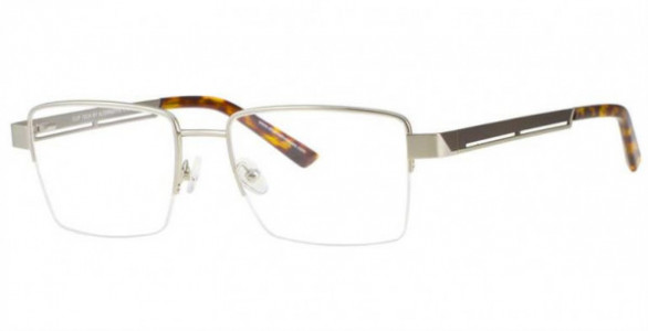 Clip Tech K3900 Eyeglasses, C3 SHY SIL/BRONZ/TO
