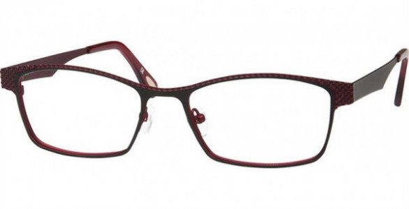 Glacee GL6757 Eyeglasses, C3 BLKRED