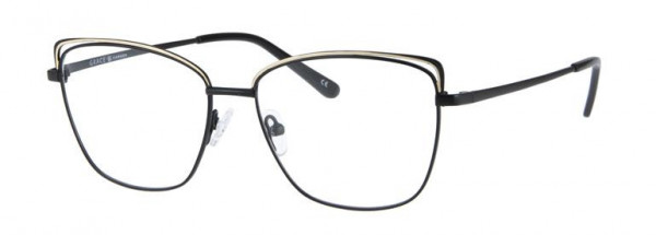 Grace G8133 Eyeglasses, C1 MT BLK/SHNY GLD