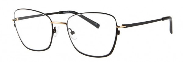 Grace G8132 Eyeglasses, C3 MT DK BRN/RSE GLD