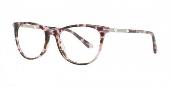 Grace G8130 Eyeglasses, C3 DK PNK/SHNY GUN
