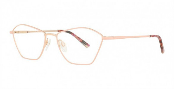 Grace G8124 Eyeglasses, C1 ROSE GOLD/LT PINK