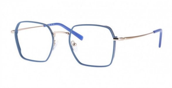 Grace G8104 Eyeglasses, C2 LT BLU/RSE GOLD
