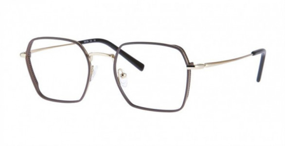 Grace G8104 Eyeglasses, C3 BROWN/GOLD