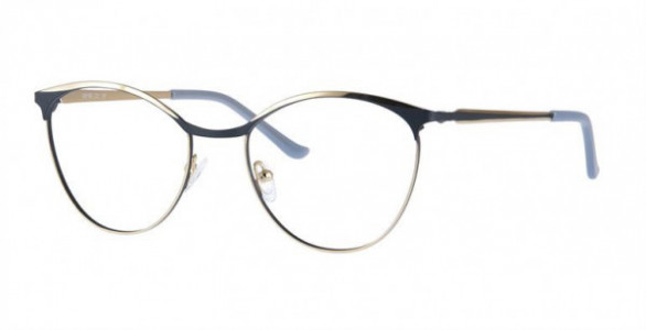 Grace G8102 Eyeglasses, C1 GRY BLU/GOLD