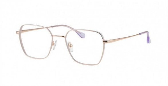 Grace G8100 Eyeglasses, C1 MT WHITE/RSE GOLD
