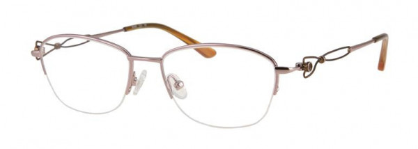 Grace G8090 Eyeglasses, C3 ROSE GLD/BRN