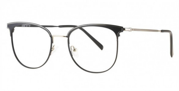 Grace G8089 Eyeglasses, C1 SILVER/MT BLACK
