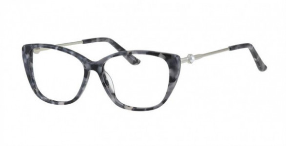 Grace G8082Q Eyeglasses, C3 BLK GRY TORT