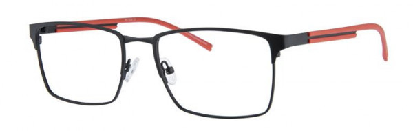 Headlines HL-1530 Eyeglasses, C1 MTBLK/ORNG