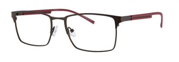 Headlines HL-1530 Eyeglasses, C3 DK BROWN/DK RED