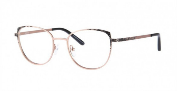 Headlines HL-1516 Eyeglasses, C2 MT BLK/ROSE GOLD