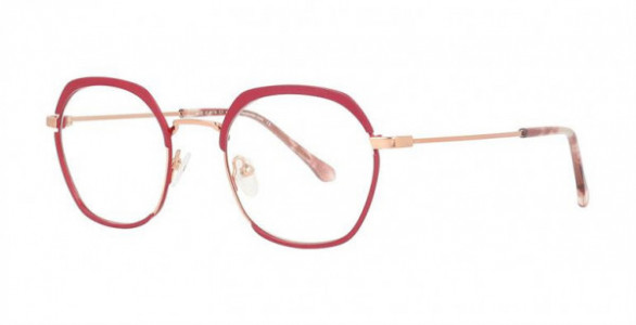 Ice Cream IC9174 Eyeglasses, C1 MT RED/ROSE GLD