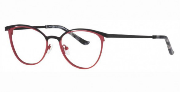 Ice Cream IC9122 Eyeglasses, C2 BLACK/RED