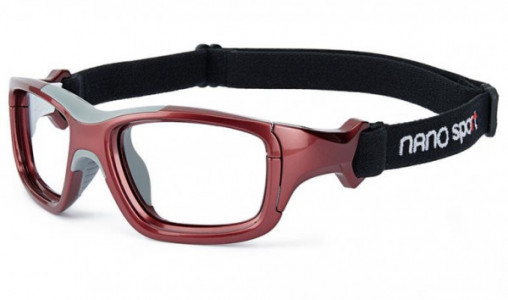 Nano Vista NSP27 Eyeglasses, NSP270353 GARNET/GREY/WHITE