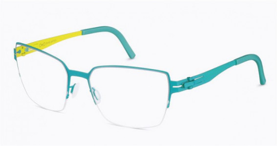 Ovvo Optics 6036 Eyeglasses, C1 7474/102 TEAL/LEMON