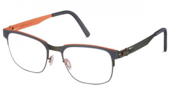 Ovvo Optics 6012 Eyeglasses, C1 SAND/TANGERINE W/ IRON MATTE 7S7