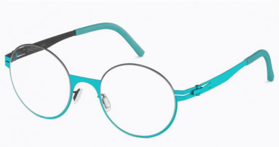 Ovvo Optics 5015 Eyeglasses, C1 CYAN/BLACK 28C/50