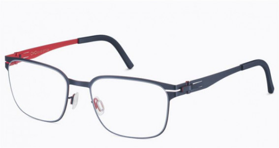 Ovvo Optics 3990 Eyeglasses, C1 MIDNIGHT/RED 655C/200