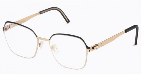 Ovvo Optics 3935 Eyeglasses, C1 14KT GOLD/BLACK 60/50