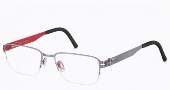 Ovvo Optics 3889 Eyeglasses, C1 GRAPHITE/RED 85/200