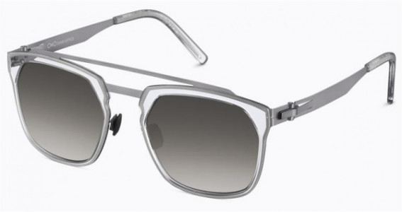 Ovvo Optics 3819 Sunglasses, C1 85 GRAPHITE W/TRANSLUCENT GRAY