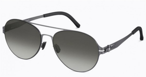 Ovvo Optics 3731 Sunglasses, C1 85 GRAPHITE W/ BLACK-SILVER GRADIENT MIRROR LENSES (SUNGLASS)