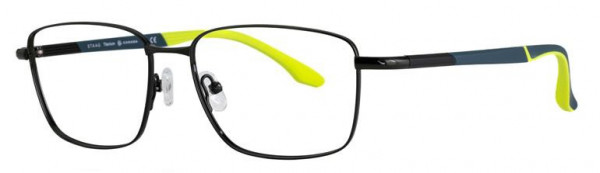 Staag SG-AMBROSE Eyeglasses, C3 (T) DK GREEN/BLK