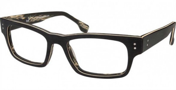 Staag SG-ATTICUS Eyeglasses, C1 EBONY-WOOD