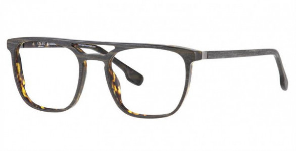Staag SG-CLARK Eyeglasses, C2 GREY/DEMI BROWN