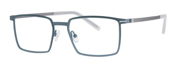 Staag SG-COOPER Eyeglasses, C1 LT BLUE/GN METAL