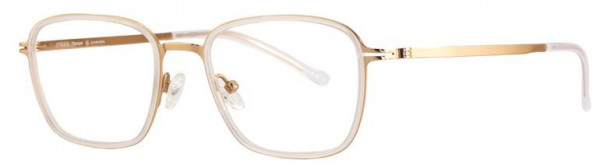 Staag SG-COSTELLO Eyeglasses, C2 (T) CRYS/RS GOLD