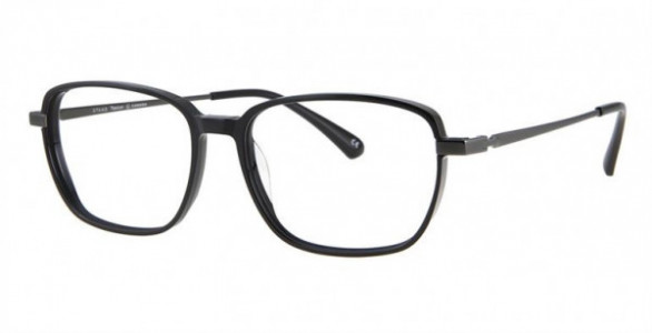 Staag SG-DAKOTA Eyeglasses, C2(T)BLACK/GREY/GUN
