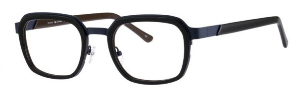 Staag SG-EMMETT Eyeglasses, C1 BLACK/DARK BLUE