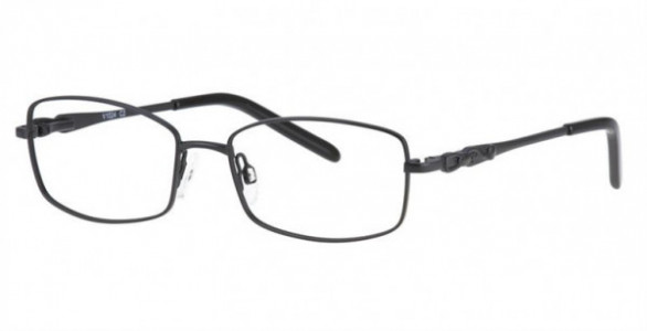 Vue V1024 Eyeglasses, C2 MATT BLACK