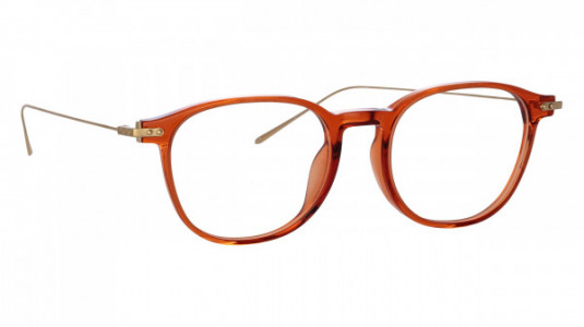 Linda Farrow LF16 MEIER Eyeglasses, (015) BLACK/MATT NICKEL
