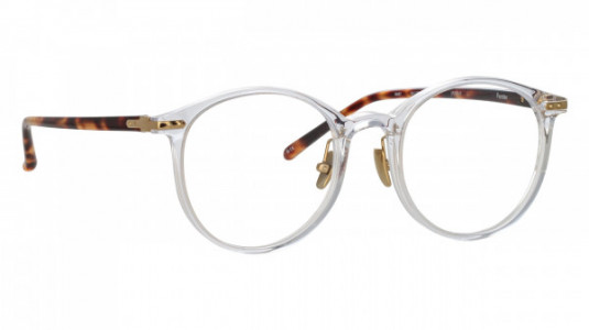 Linda Farrow LF59LB FORSTER Eyeglasses, (005) CLEAR/T-SHELL/LIGHT GOLD