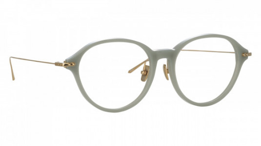 Linda Farrow LF76LB PEARCE Eyeglasses, (003) STEEL/LIGHT GOLD