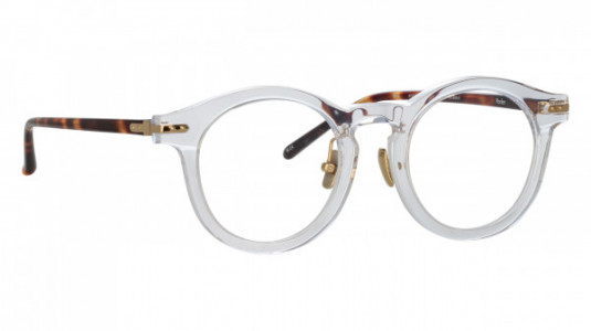 Linda Farrow LF80LB PARLER Eyeglasses, (004) CLEAR/T-SHELL/LIGHT GOLD