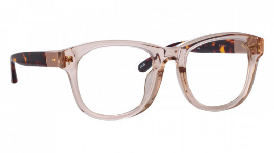 Linda Farrow LFL1385 EDSON Eyeglasses, (003) ASH/DARKT-SHELL/ROSE GOLD
