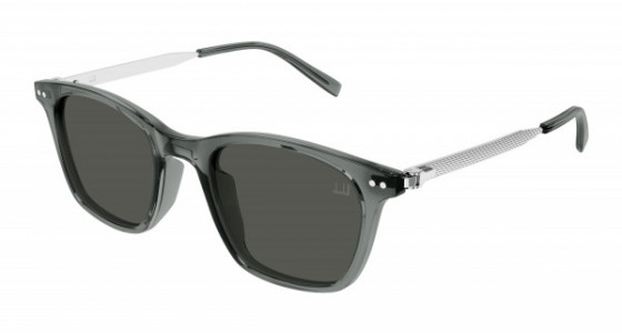 dunhill DU0092S Sunglasses, 004 - GREY with SILVER temples and GREY lenses